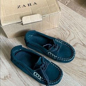 Zara Spain suede leather shoe